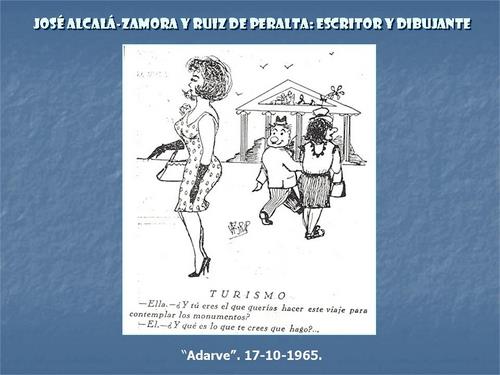 19.17.104. José Alcalá-Zamora y Ruiz de Peralta. Escritor y dibujante. (1924-1977).