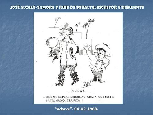 19.17.107. José Alcalá-Zamora y Ruiz de Peralta. Escritor y dibujante. (1924-1977).