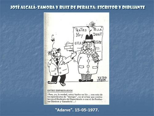 19.17.109. José Alcalá-Zamora y Ruiz de Peralta. Escritor y dibujante. (1924-1977).
