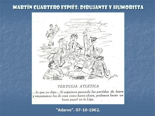19.18.36. Martín Cuartero Espiés, dibujante, humorista y escaparatista.