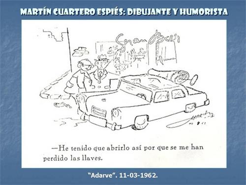 19.18.37. Martín Cuartero Espiés, dibujante, humorista y escaparatista.