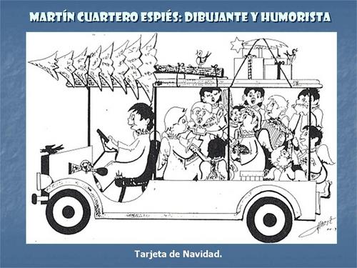 19.18.60. Martín Cuartero Espiés, dibujante, humorista y escaparatista.