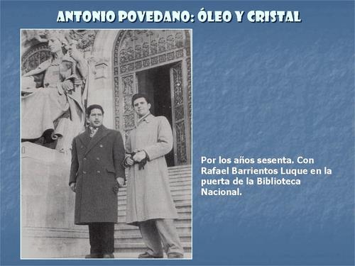 19.19.01.06. Antonio Povedano, óleo y cristal.