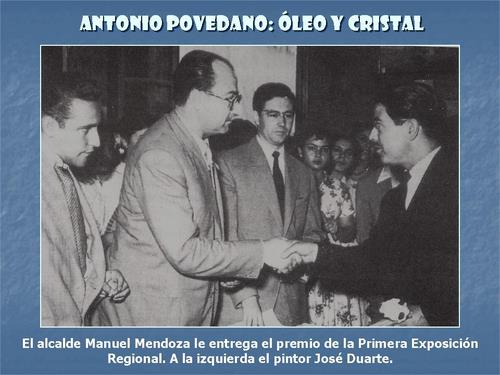 19.19.01.10. Antonio Povedano, óleo y cristal.