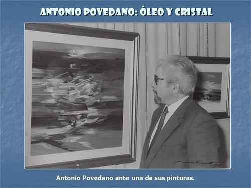 19.19.01.32. Antonio Povedano, óleo y cristal.