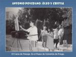19.19.01.44. Antonio Povedano, óleo y cristal.