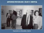 19.19.01.55. Antonio Povedano, óleo y cristal.