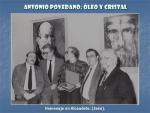 19.19.01.57. Antonio Povedano, óleo y cristal.