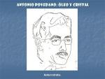 19.19.02.03. Antonio Povedano, óleo y cristal.