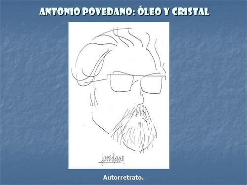 19.19.02.04. Antonio Povedano, óleo y cristal.