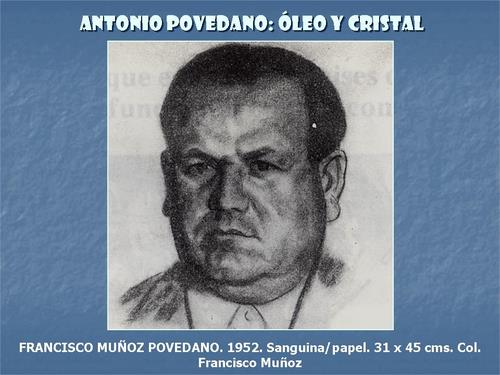 19.19.02.06. Antonio Povedano, óleo y cristal.