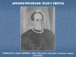 19.19.02.07. Antonio Povedano, óleo y cristal.