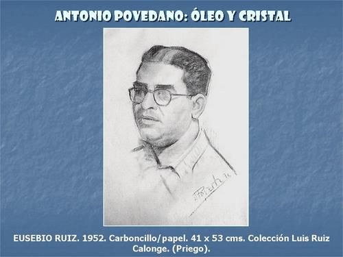 19.19.02.10. Antonio Povedano, óleo y cristal.