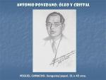 19.19.02.16. Antonio Povedano, óleo y cristal.