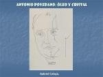 19.19.02.25. Antonio Povedano, óleo y cristal.