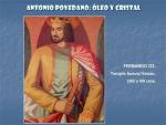 19.19.02.33. Antonio Povedano, óleo y cristal.
