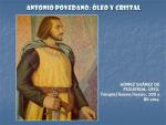 19.19.02.35. Antonio Povedano, óleo y cristal.