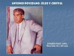 19.19.02.36. Antonio Povedano, óleo y cristal.