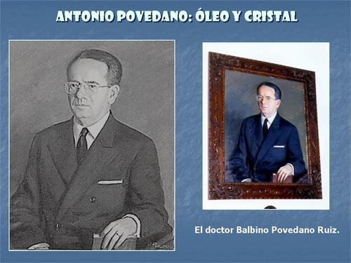 19.19.02.37. Antonio Povedano, óleo y cristal.