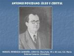 19.19.02.39. Antonio Povedano, óleo y cristal.
