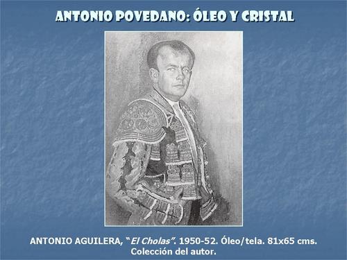 19.19.02.46. Antonio Povedano, óleo y cristal.