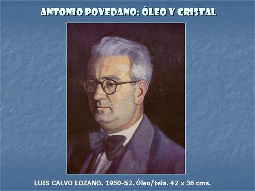 19.19.02.47. Antonio Povedano, óleo y cristal.