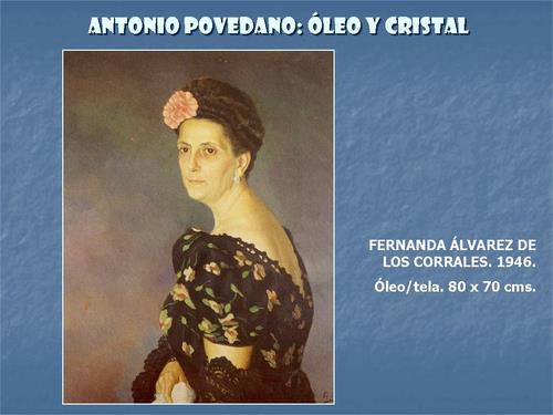 19.19.02.50. Antonio Povedano, óleo y cristal.