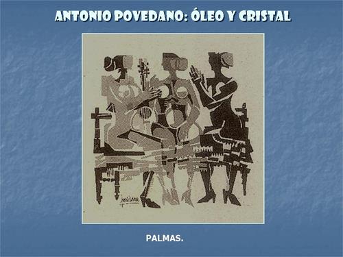 19.19.02.66. Antonio Povedano, óleo y cristal.