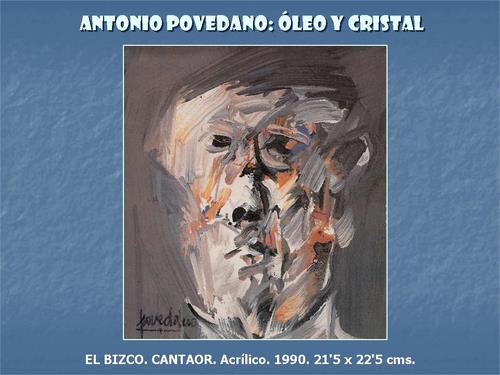19.19.02.78. Antonio Povedano, óleo y cristal.