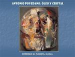 19.19.02.85. Antonio Povedano, óleo y cristal.