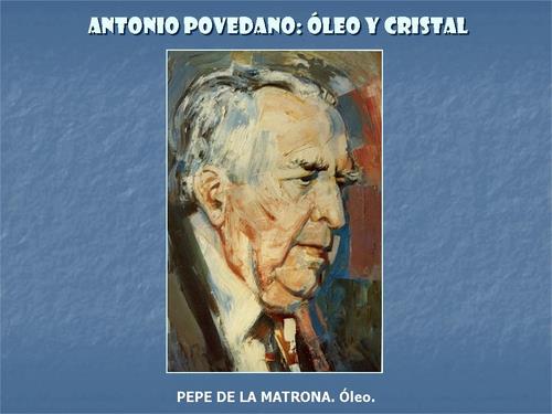 19.19.02.87. Antonio Povedano, óleo y cristal.