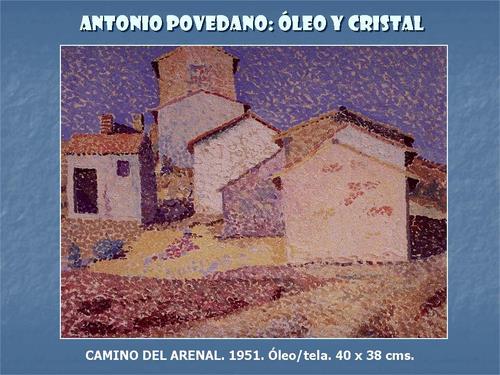 19.19.03.02. Antonio Povedano, óleo y cristal.