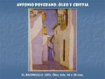 19.19.03.07. Antonio Povedano, óleo y cristal.