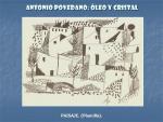 19.19.03.11. Antonio Povedano, óleo y cristal.