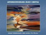 19.19.03.13. Antonio Povedano, óleo y cristal.