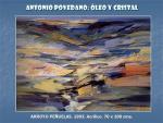 19.19.03.16. Antonio Povedano, óleo y cristal.