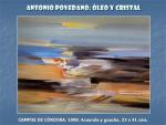19.19.03.24. Antonio Povedano, óleo y cristal.