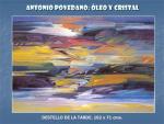 19.19.03.30. Antonio Povedano, óleo y cristal.