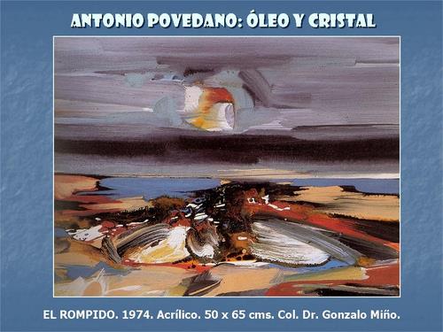 19.19.03.31. Antonio Povedano, óleo y cristal.