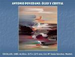 19.19.03.33. Antonio Povedano, óleo y cristal.