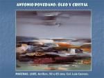 19.19.03.35. Antonio Povedano, óleo y cristal.