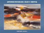 19.19.03.42. Antonio Povedano, óleo y cristal.