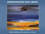 19.19.03.44. Antonio Povedano, óleo y cristal.