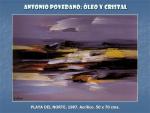 19.19.03.45. Antonio Povedano, óleo y cristal.
