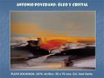 19.19.03.46. Antonio Povedano, óleo y cristal.