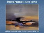 19.19.03.48. Antonio Povedano, óleo y cristal.