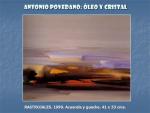 19.19.03.49. Antonio Povedano, óleo y cristal.