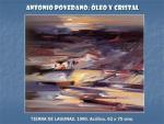 19.19.03.56. Antonio Povedano, óleo y cristal.
