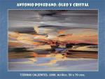 19.19.03.58. Antonio Povedano, óleo y cristal.