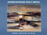 19.19.03.60. Antonio Povedano, óleo y cristal.